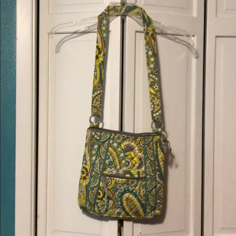 Vera Bradley Lemon Parfait Crossbody Purse